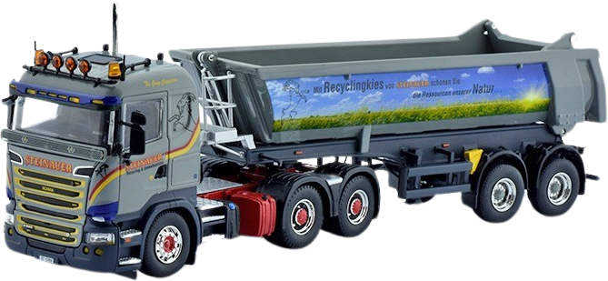 TEKN75535 SCANIA R Topline 6x4 avec benne TP 2 essieux – Image 1
