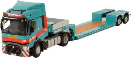 RENAULT T 4x2 avec remorque portes-engins 2 essieux – Image 3