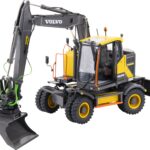 VOLVO EWR 150E Pelle sur pneus MYTAS avec roues double MYTAS