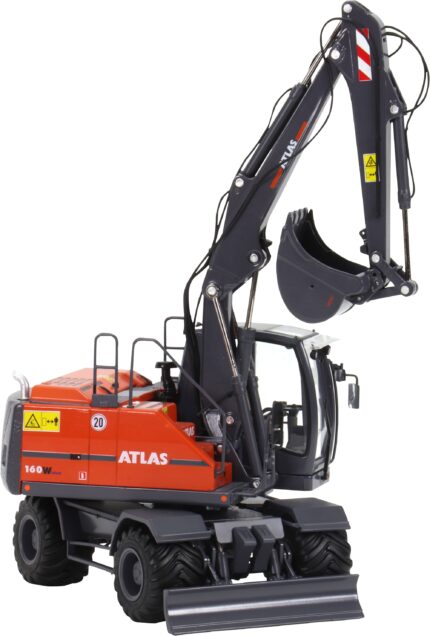 ATLAS 160W Pelle sur pneus NOKIAN – Image 4