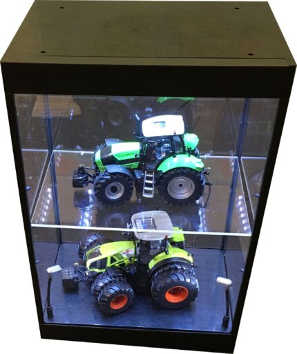 Vitrine de présentation 2 niveaux avec éclairage LED – Image 3