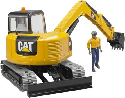 Minipelle CATERPILLAR avec figurine – Image 4