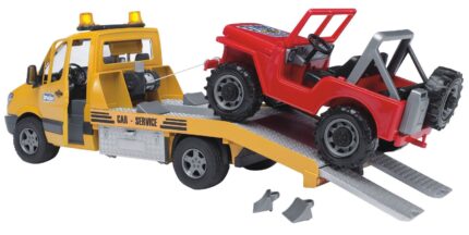 Camionnette MERCEDES Dépanneuse avec JEEP – Image 2