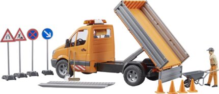 MERCEDES Sprinter de chantier avec personnage et accessoires de chatiers – Image 4