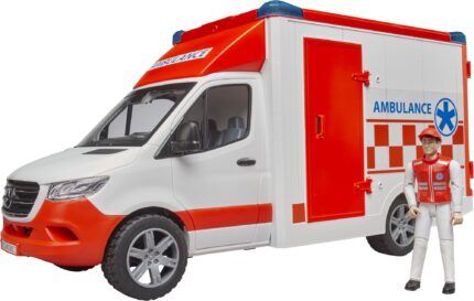 Ambulance MERCEDES Sprinter avec figurine