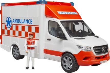 Ambulance MERCEDES Sprinter avec figurine – Image 2