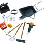 Coffret Brouette, outils et accessoires