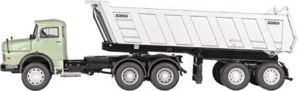 MERCEDES LAS 2624 6x4 avec benne 2 essieux MEILLER – Image 2