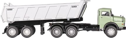 MERCEDES LAS 2624 6x4 avec benne 2 essieux MEILLER – Image 3