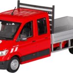 MAN TGE Camionnette de chantier, rouge