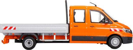 MAN TGE Camionnette de chantier, orange – Image 3