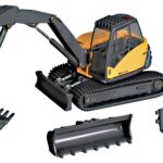 MECALAC 714 MC Pelle sur chenilles