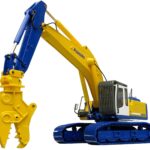 LIEBHERR R954C Excavatrice avec accessoires de démolition