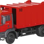 MAN TGS 6x2 poubelle ZOELLER X2 sur porteur