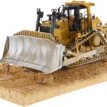 CAT D9T Bulldozer sur diorama