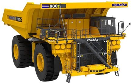 KOMATSU 980E-AT Dumper minier – Image 2