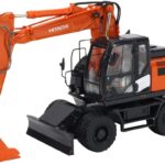 HITACHI ZX140W-6 Pelle sur pneus