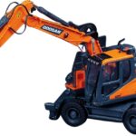 DOOSAN X165 WR-7 Pelle sur roues