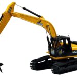 JCB JS220 Excavatrice avec brise roche