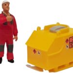 Réservoir de chantier 550L, jaune