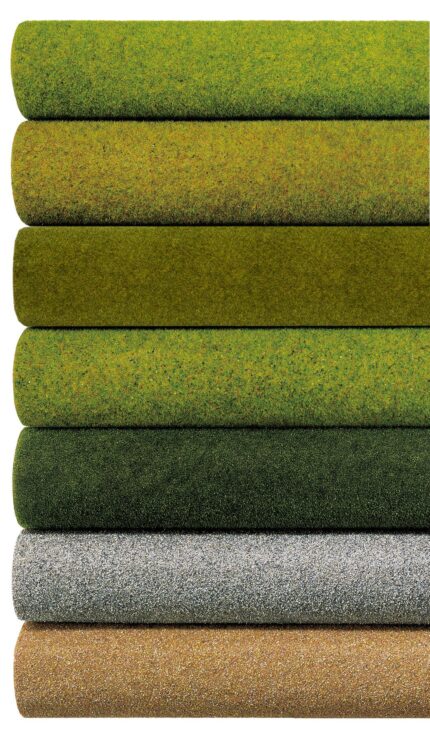 Tapis vert-brun, 200x100 cm – Image 4