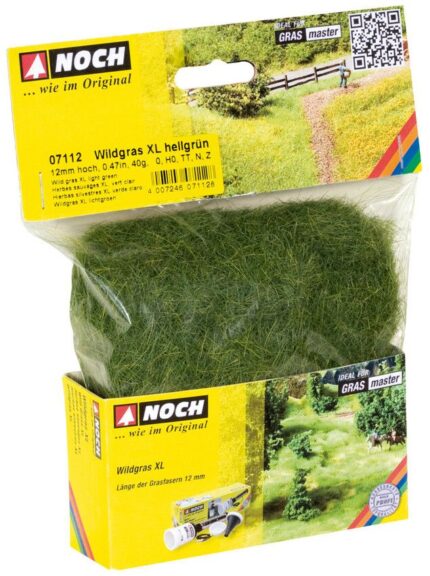 Fibre 12 mm : Herbe vert clair, 50g – Image 2