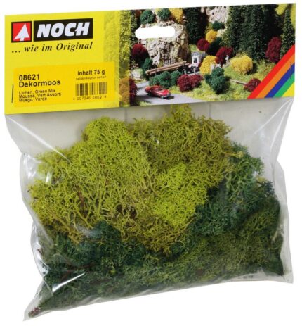 Mousse de décor vert clair et foncé, 75 g – Image 2