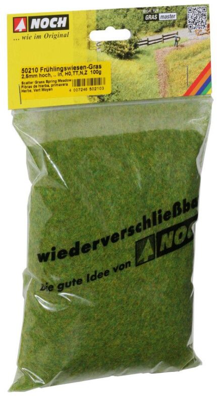 Fibre 2,5 mm : Herbe vert claire, 100g – Image 2