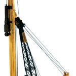 WESERHUTTE W180 Grue avec enfonce pieu