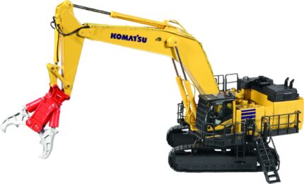 KOMATSU PC1250-11 Excavatrice avec equipement de démolition