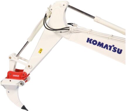 KOMATSU PC1250-11 Pelle sur chenilles avec atache rapide et accessoires adaptables, Excavatrice, Blanche – Image 5
