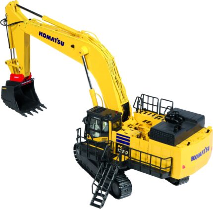 KOMATSU PC1250-11 Excavatrice avec attache rapide et 2 godets – Image 2