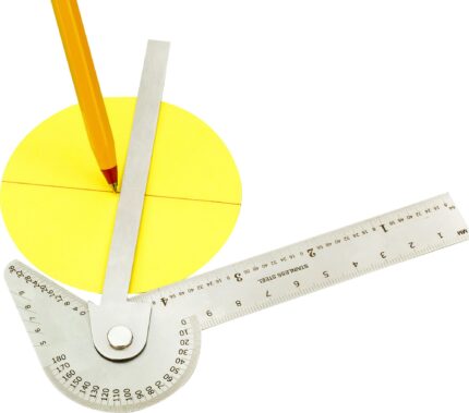 Réglette 100 mm avec calcul d'angle – Image 4