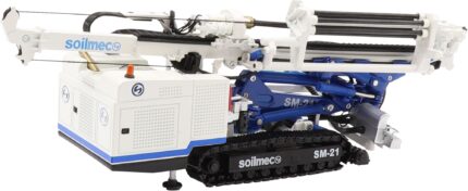 SOILMEC SM-21 Foreuse sur chenilles – Image 4