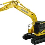 KOMATSU PC210LC-II Excavatrice avec brise roche