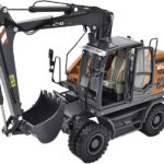 ATLAS 160W Pelle sur pneus jumelées MITAS