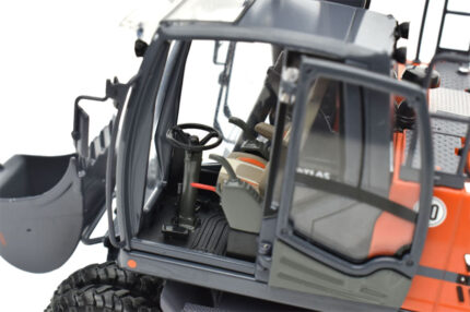 ATLAS 160W Pelle sur pneus jumelées MITAS – Image 7