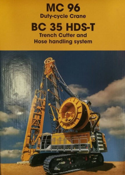 BAUER MC96 Grue à cables avec trancheuse BC35 – Image 3