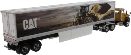 CATERPILLAR CT660 6x4 avec remorque tolée 2 essieux Design CATERPILLAR – Image 3