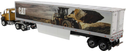 CATERPILLAR CT660 6x4 avec remorque tolée 2 essieux Design CATERPILLAR – Image 4