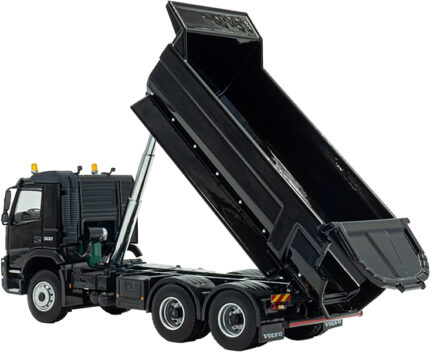 VOLVO FMX 6X4 benne, noir – Image 3