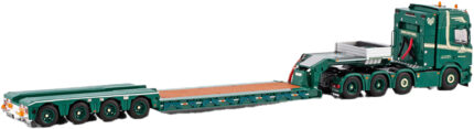 SCANIA R Highline 8x4 avec remorque porte-engins 4 essieux – Image 3