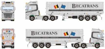 VOLVO FH5 Globetrotter 6x2 avec remorque de vrac 3 essieux – Image 5