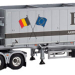 VOLVO FH5 Globetrotter 6x2 avec remorque de vrac 3 essieux
