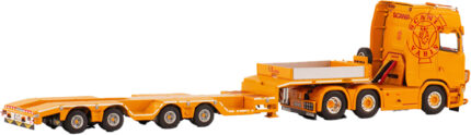 SCANIA S Highline 6x2 avec remorque porte-engins 4 essieux – Image 3