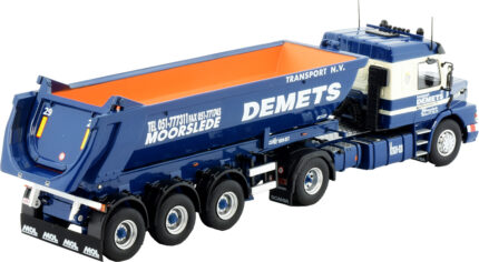 SCANIA 143 Torpedo 6x2 avec benne 3 essieux – Image 3