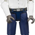 Figurine articulé de couleur avec jean bleu foncé