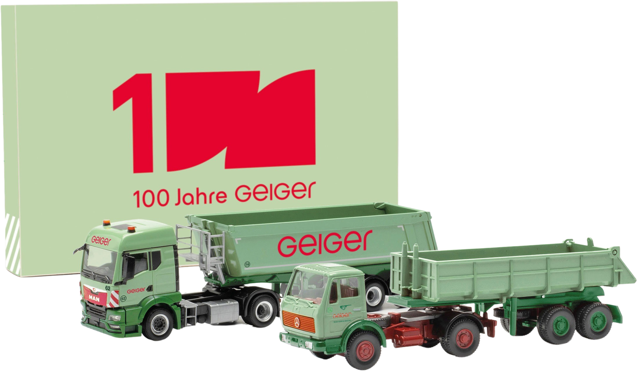 Coffret MAN TGS et MERCEDES benne – Image 1