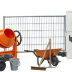 Coffret de chantier avec figurine et accessoires