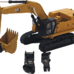 CAT 395 HEX GP Pelle sur chenilles